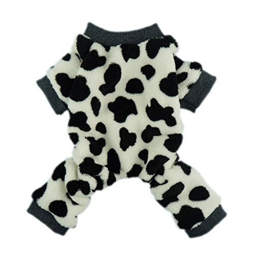 Coral Velvet Pet Sleeping Clothes Pup Wear Dog Pajamas