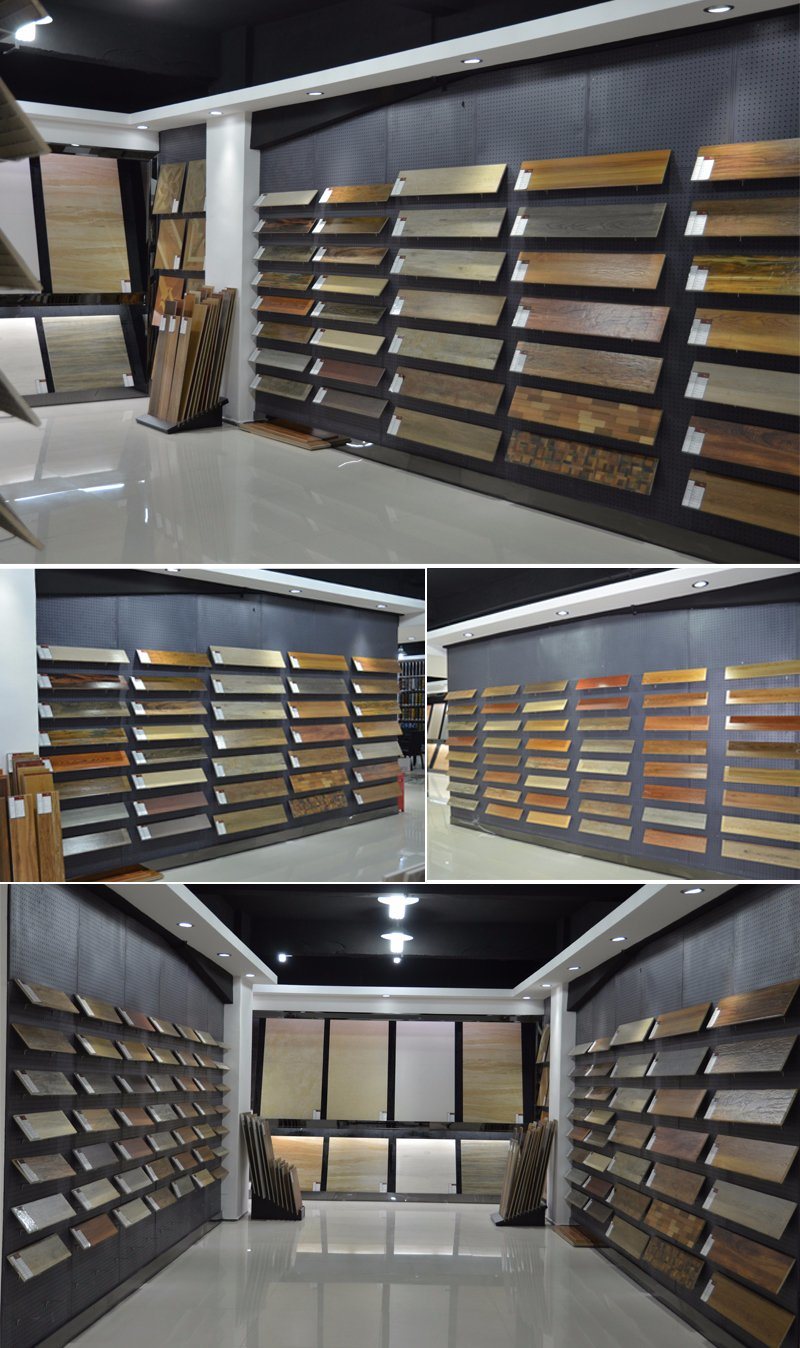 Foshan High Quality Porcelain Wood Wall Tile Wooden Vitrified Tiles