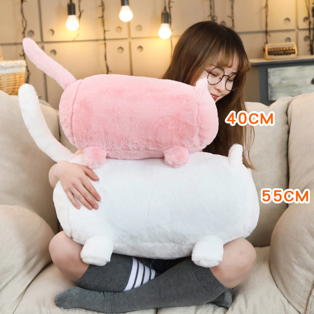 40cm Cat Shaped Pillow Cat Cushion Cat Plush Pillow