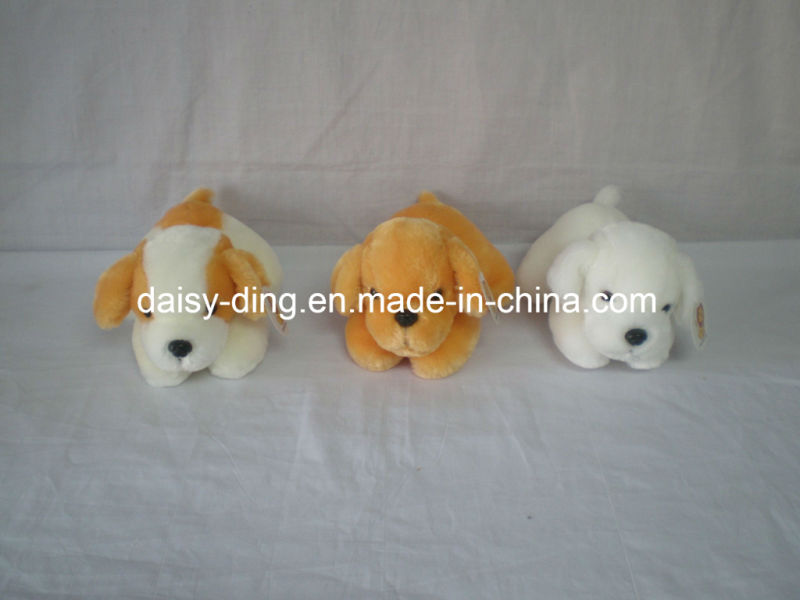 10cm Cute Sitting Dog with Soft Material