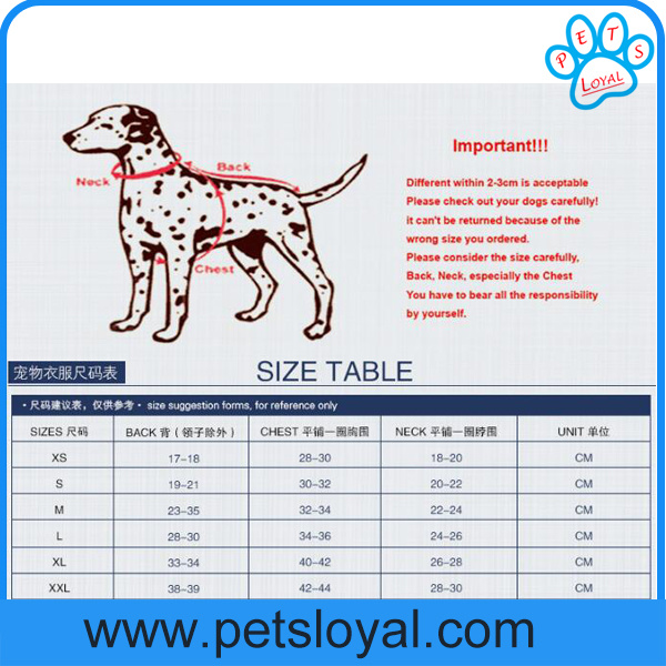 Manufacturer Wholesale Hot Sale Fashion Pet Dog Clothing