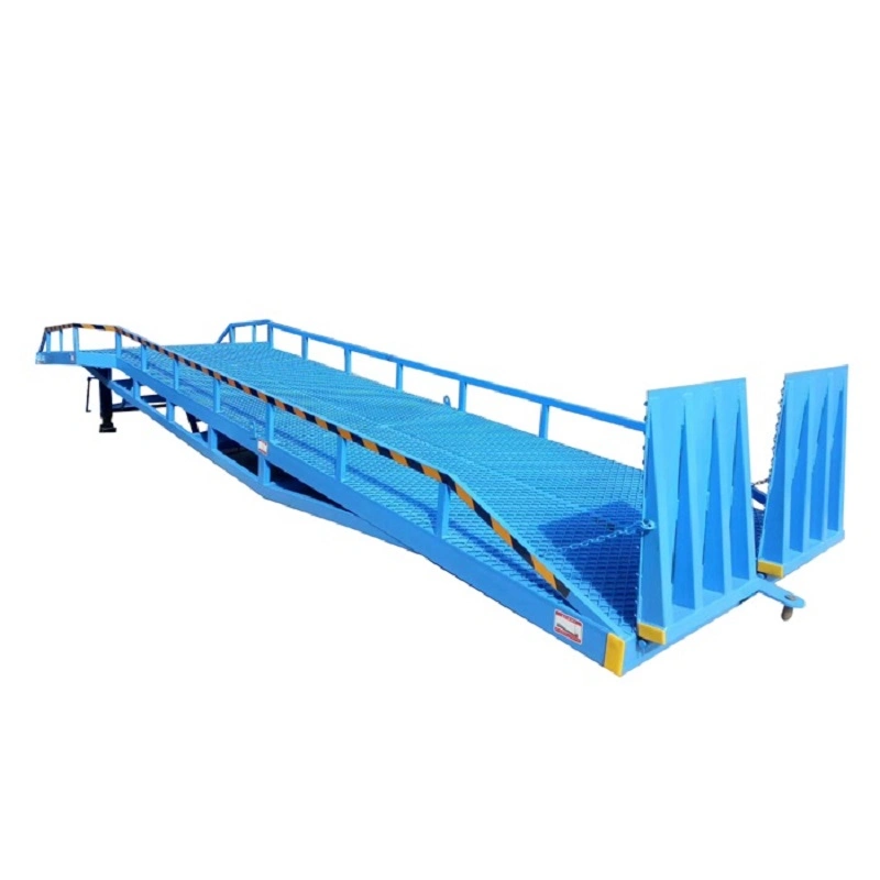 12ton Mobile Yard Container Loading Car Ramp