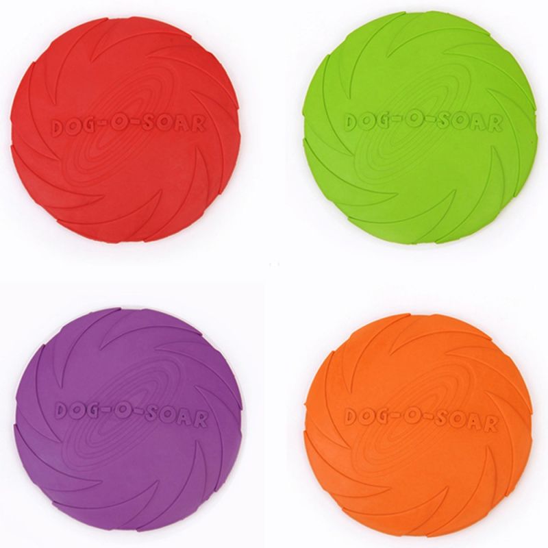 Wholesale TPR Dog Flying Discs training Interactive Toy
