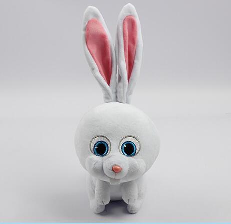 White and Cute Plush Rabbit Toy with Adroable Character