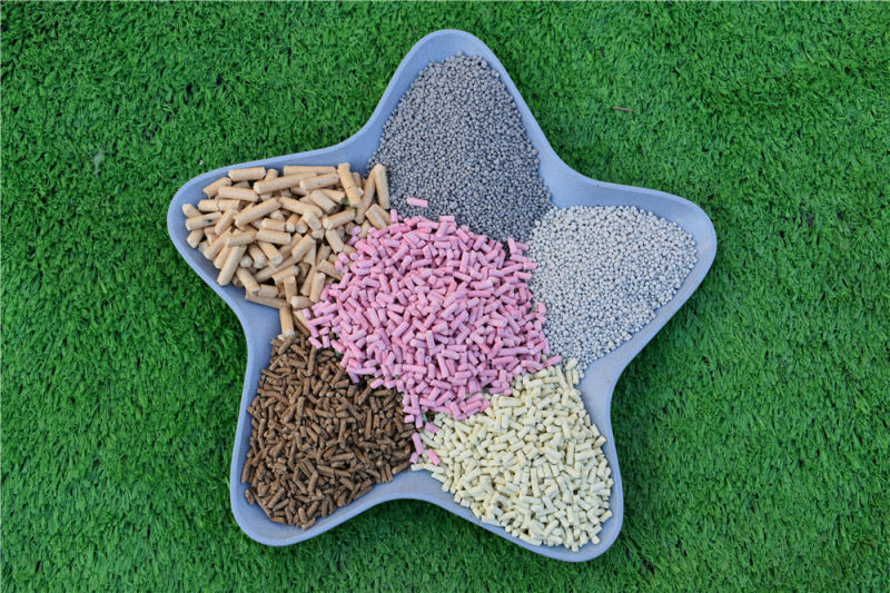 Pine Wood Cat Litter Used for Cats' Toilet