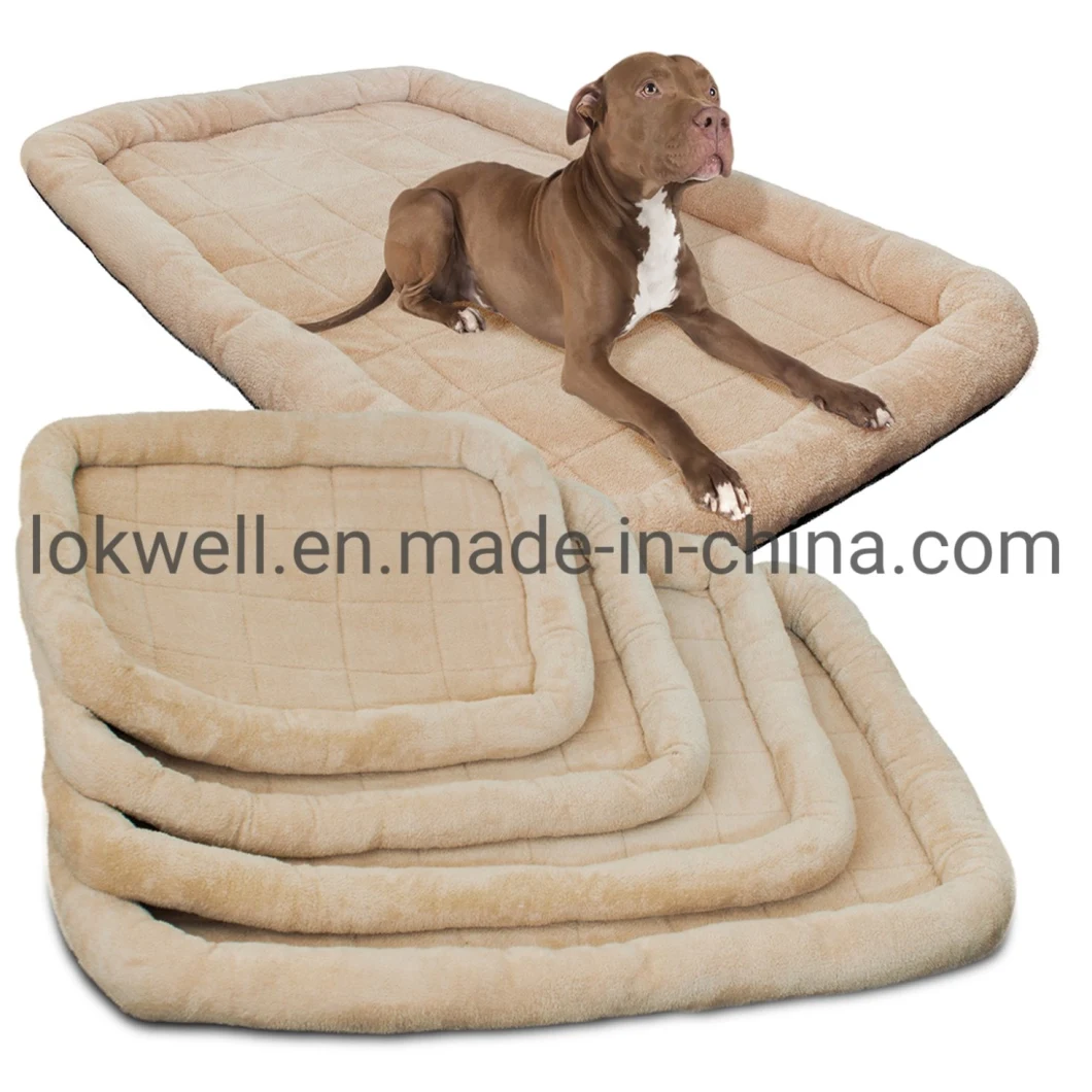 Plush Dog Bed Stuffed Pet Cushion OEM Manufacturer