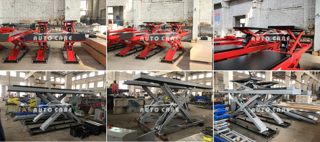 High Quality 4t Car Ramp for Alignment Used Hydraulic Scissor Car Lift