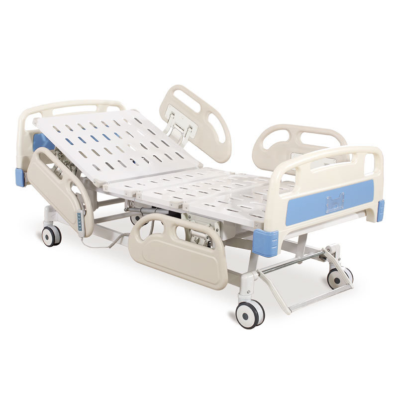 Electric Hospital Bed with Five- Function Medical Bed Patient Bed ICU Bed