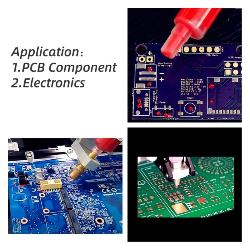 Excellent Preservation Qualities Dispensing SMT/SMD/BGA Red Glue with RoHS