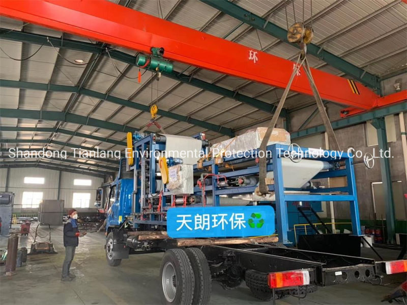 High Quality Urban Sludge Dewatering Belt Filter Press Equipment