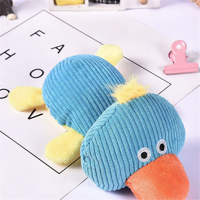 Plush Cow Chew Pet Toys Clean Tooth Cartoon Animal Dog Toys Puppy Duck Dogs Toy