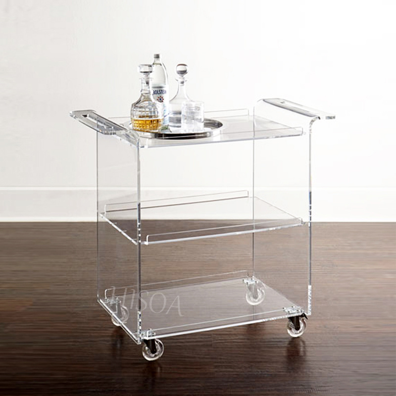 Metal Table Acrylic Shelf Acrylic Display Acrylic Table