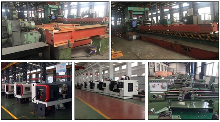 Tck550 High Speed Linear Guide Rail Slant Bed CNC Lathe Machine