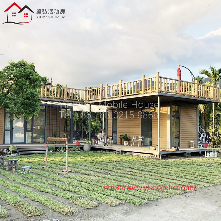 Professional Design Creative Holiday House Wooden House Wooden House Prefab Container House