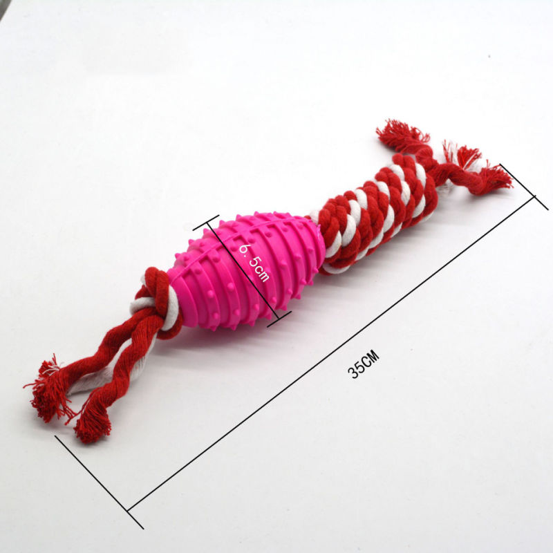TPR Dog Wearing Rope Pet Cotton Rope Toy