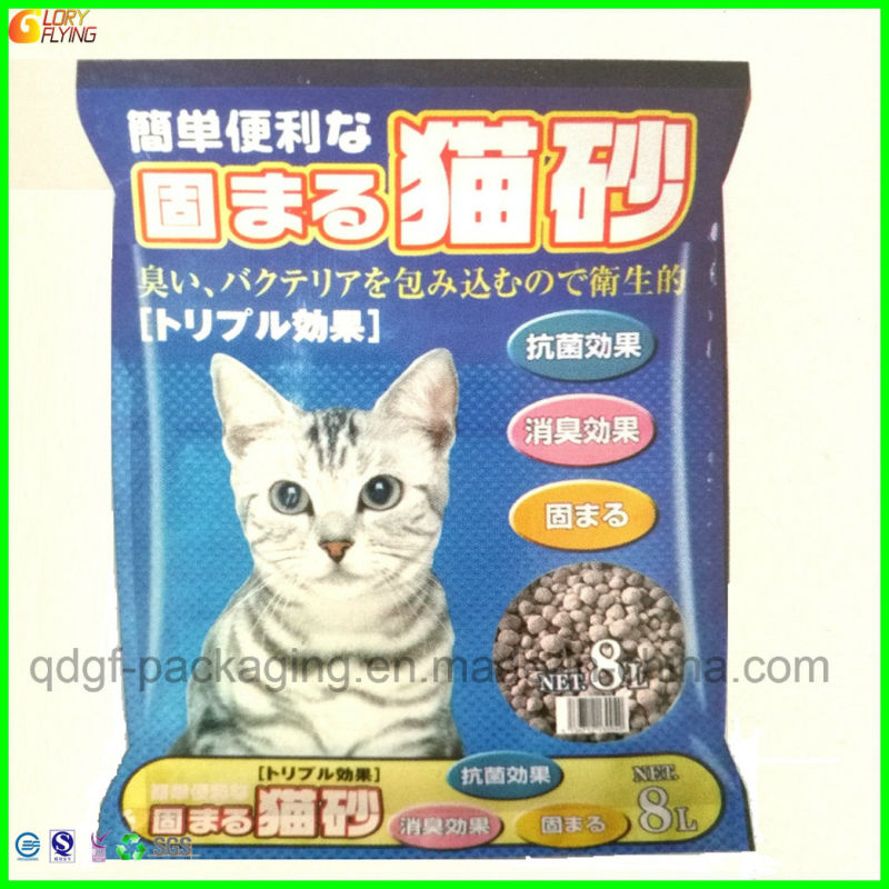 Stand up Cat Litter Bag Plastic Packaging Bag for Cat