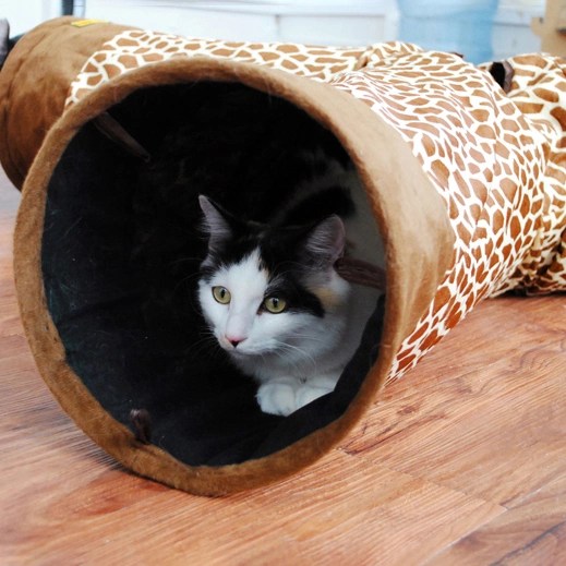 Hot Sale Portable Foldable Pet Product Supply Cat Toy Tunnel Funny Cat Tunnel