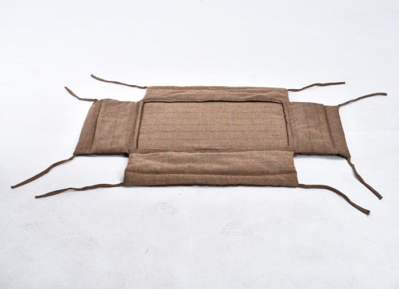 Detachable Handmade Cattail Weave Pet Cat Dog Bed