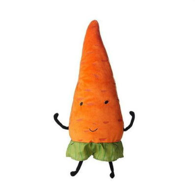 Cut Sqeaker Carrot Plush Toy for Pet