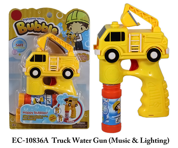 Engineering Car Toy Bubble Water Novelty Toy