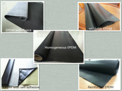 EPDM Rubber Waterproof Membrane for Tunnel Constructions