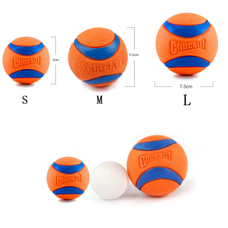 Interactive Pet Dog Toys Dog Ball Toy Dogs Rubber Balls Bite Resistant Chew Toy