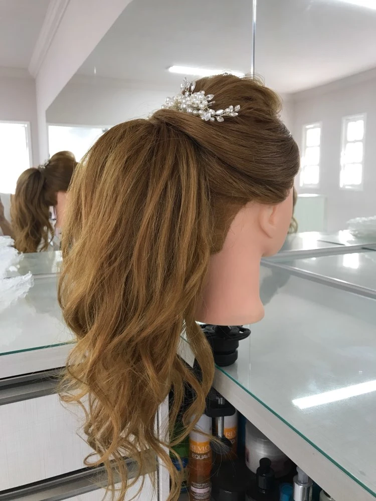 Hot Sale Synthetic Hair Training Manikin Head Mannequin Training for Hairdresser Hair Cut Training Head