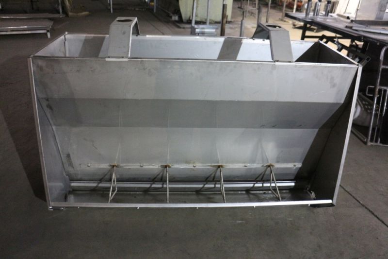 Pig Farm Stainless Steel Trough, Automatic Feeder