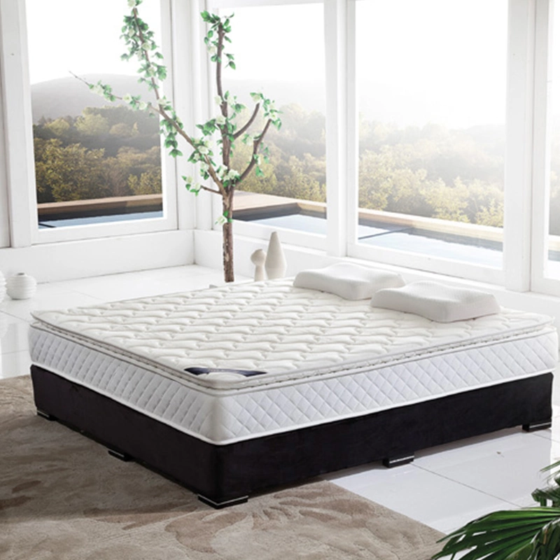 Good Quality Euro Top Polyurethane Sleeping Bed Sponge Wadded Mattress