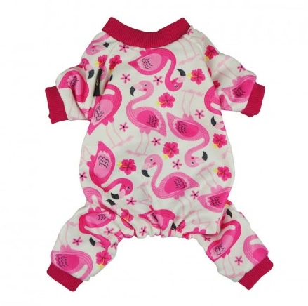 Coral Velvet Pet Sleeping Clothes Pup Wear Dog Pajamas