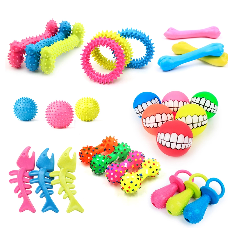 Wholesale Pet Supplies Interactive Chew Toystraining Rubber Ball Dog Toys
