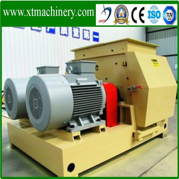 Auto Feeding, Auto Working, Cyclone Equipped Wood Sawdust Hammer Mill