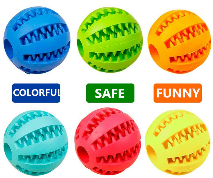 Tough Rubber Toy Chew Durable Rubber Indestructible Pet Dog Ball for Dog