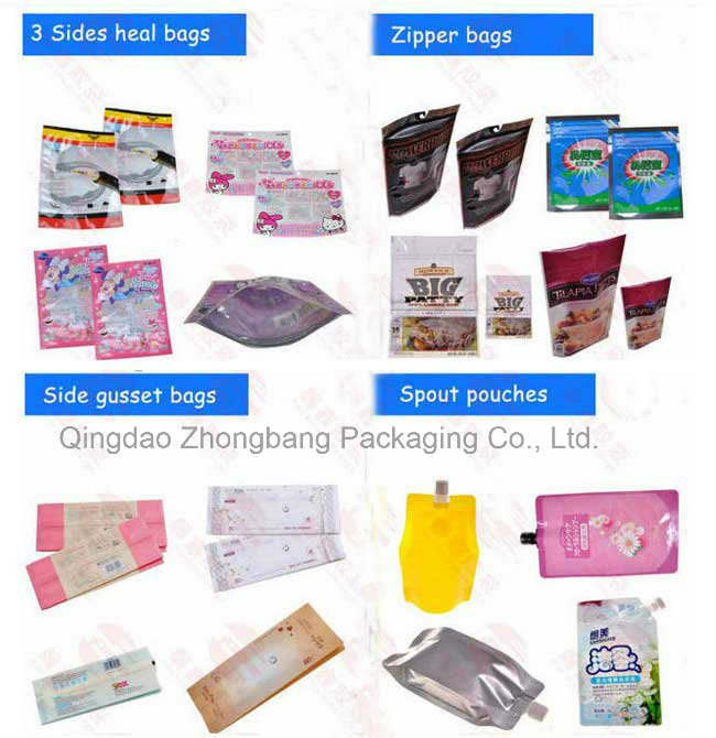 China Custom Printed Resealable Pet Food Ziplock Bag