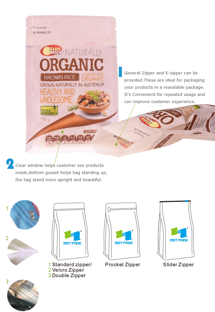 Recyclable Friendly Packaging Bags of Pet Food