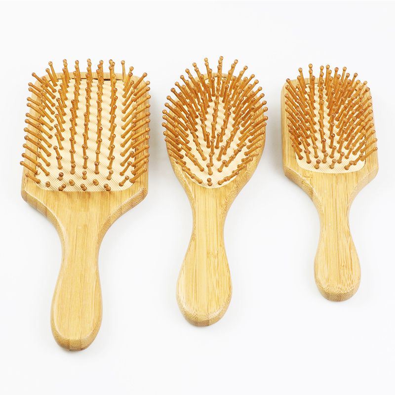 Natural Bristle Bamboo Hairbrush Dog Brush Environmental Material