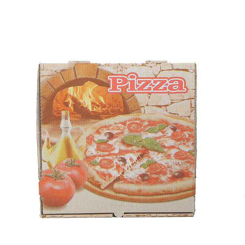 Custom Printed Packaging Paper Paper Pizza Box with High Quality