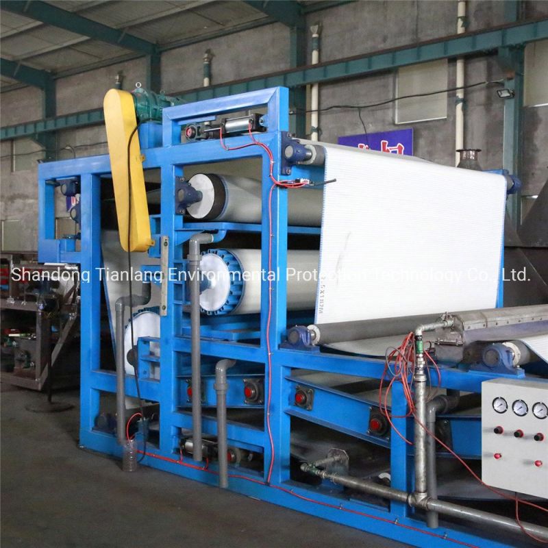 High Quality Urban Sludge Dewatering Belt Filter Press Equipment