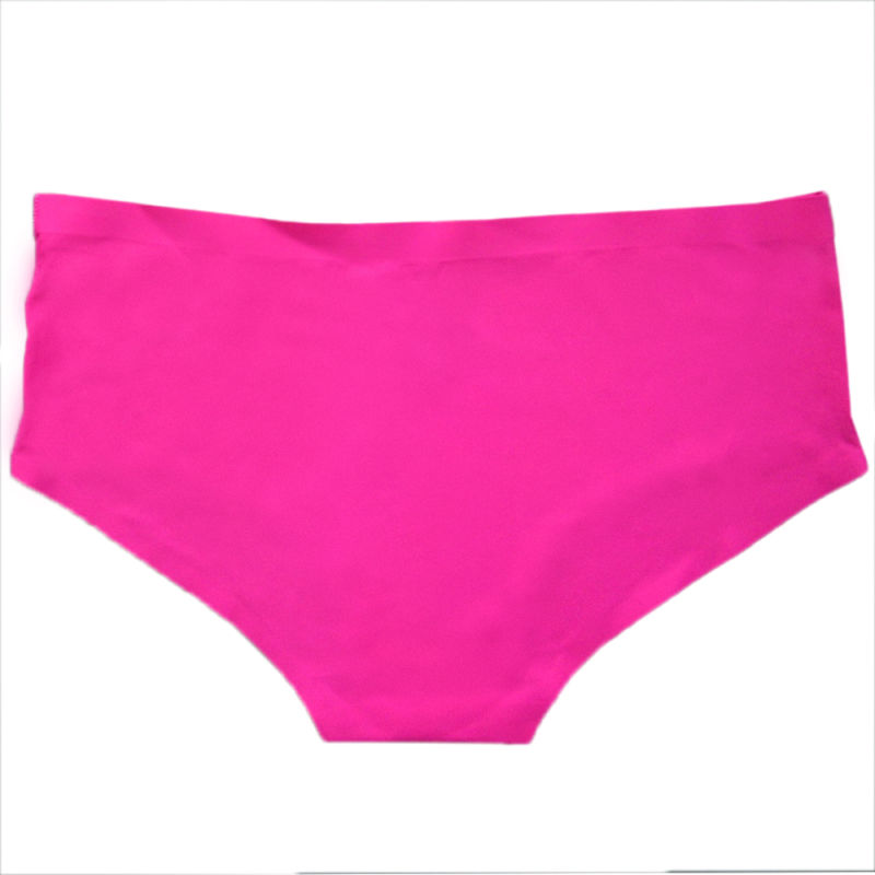 Women Seamless Breathable Underwear One Piece Ice Silk Panties