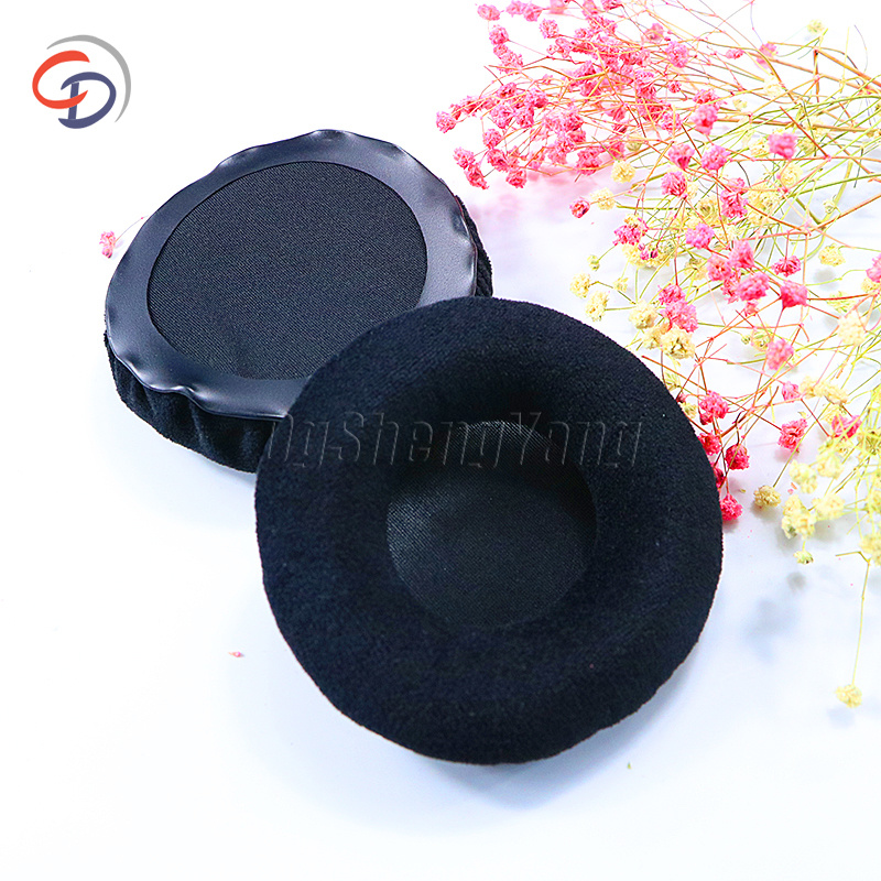 Black Replacement Ear Pads Ear Cushion Earmuffs for Headset HD205