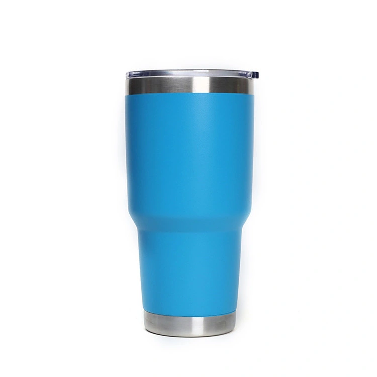 Wholesale Powder Coated Vacuum Tumbler Coffee Cups 30oz Insulated Stainless Steel Tumbler