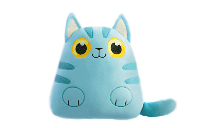 Lovely Ctute Round Soft Plush Neko Toy Stuffed Cat