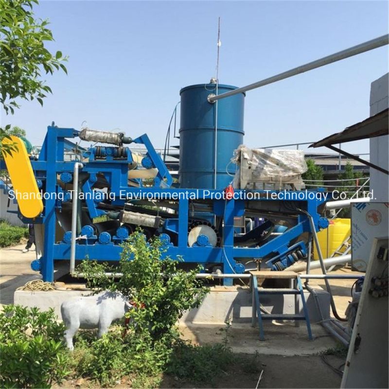 High Quality Urban Sludge Dewatering Belt Filter Press Equipment