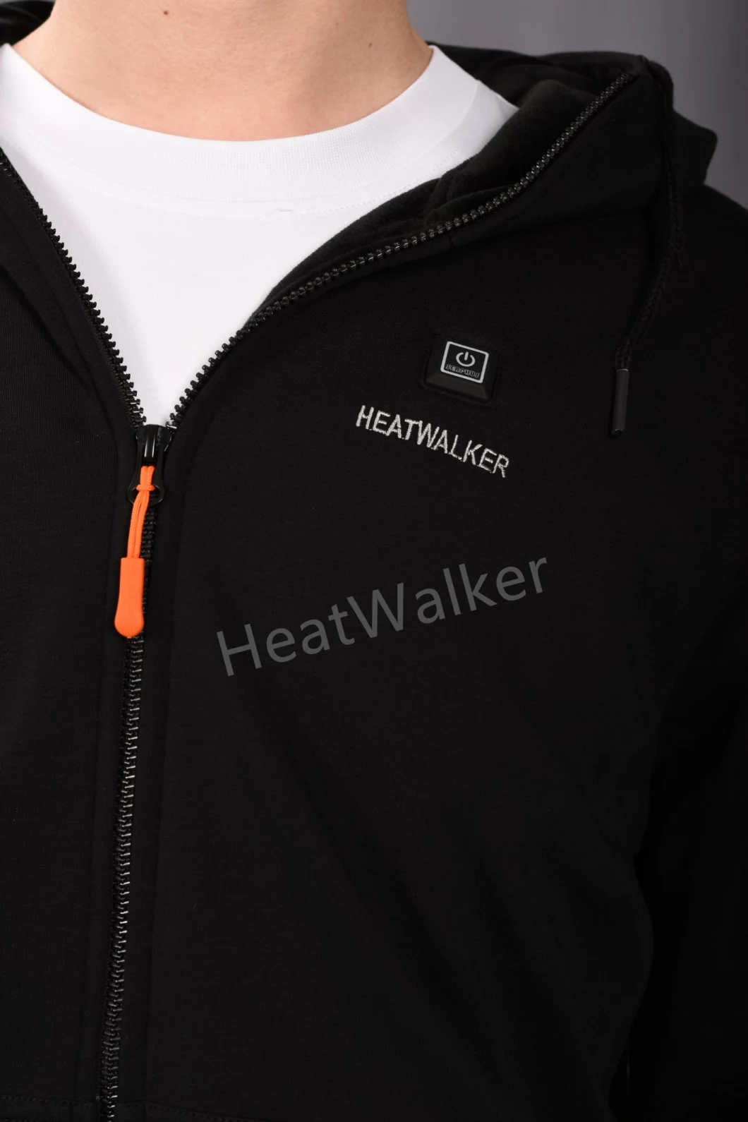 7.4V Electric Heated Hoodie with Front&Bank Heated Elements