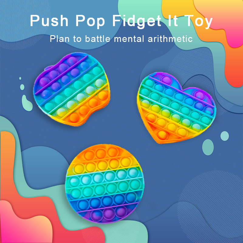 Push Pop Toys Hot-Sell Bubble Fidget Push Pop Toys Sensory Toys