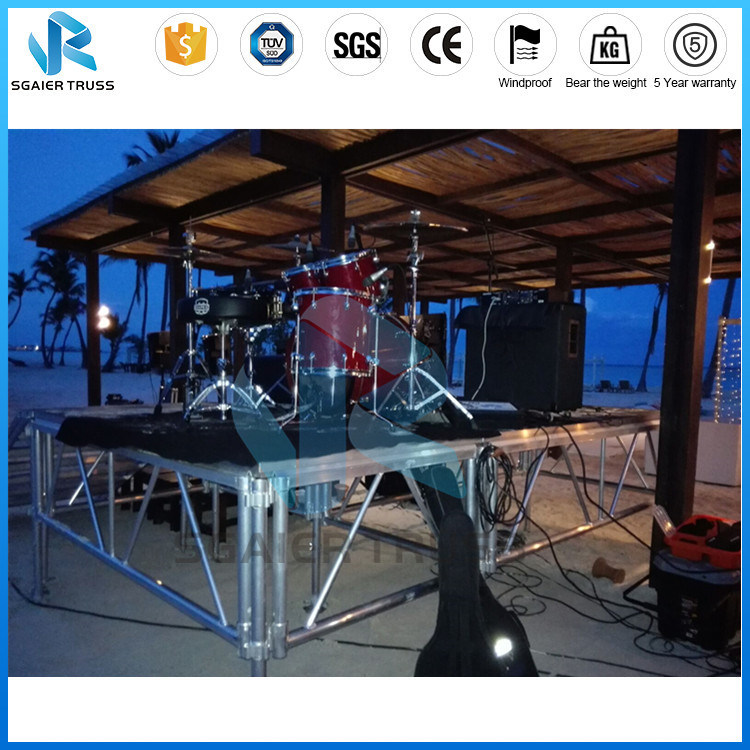 Fiber Glass Acrylic Glass Plexiglass Stage Acrylic Stage