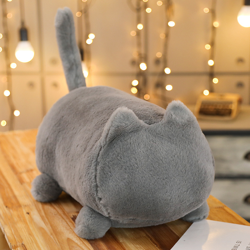 40cm Cat Shaped Pillow Cat Cushion Cat Plush Pillow