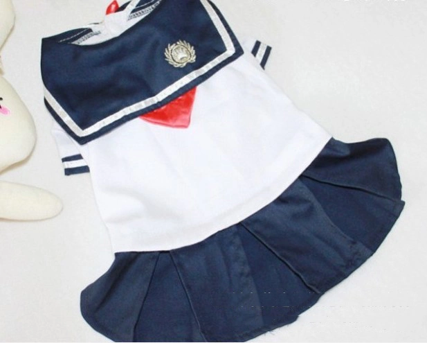 Pet Clothes Dog School Uniforms Student Wear Pet Supplies Wholesale