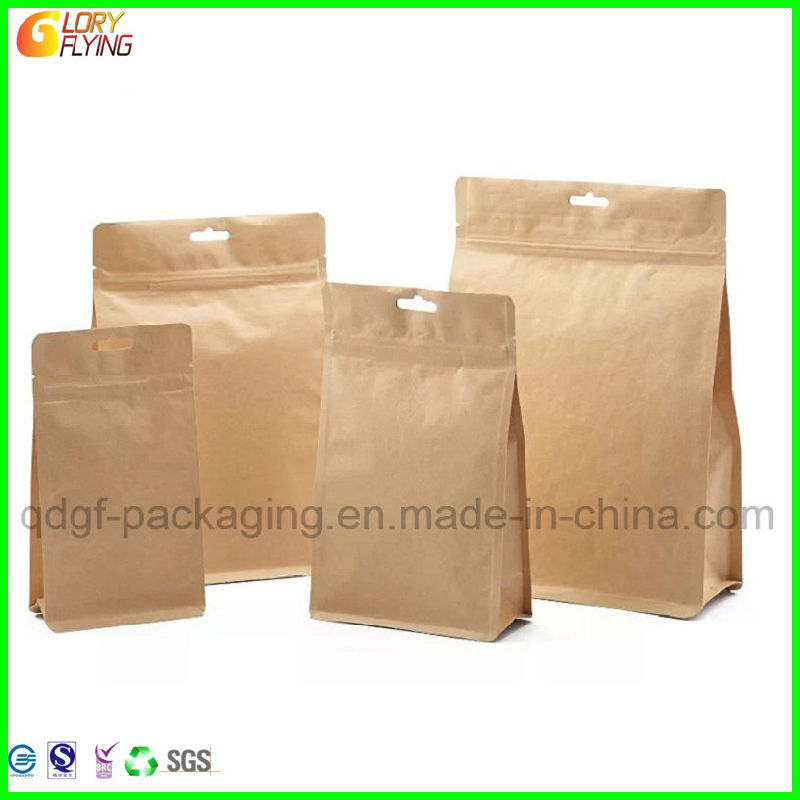 Paper Bag with Zipper/ Plastic Paper Bag/Packaging Bag