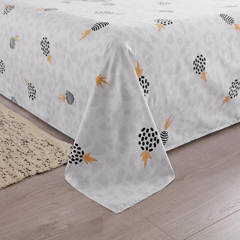 Hot Sale Cotton Queen Size Bedsheet Best Quality for Bedding